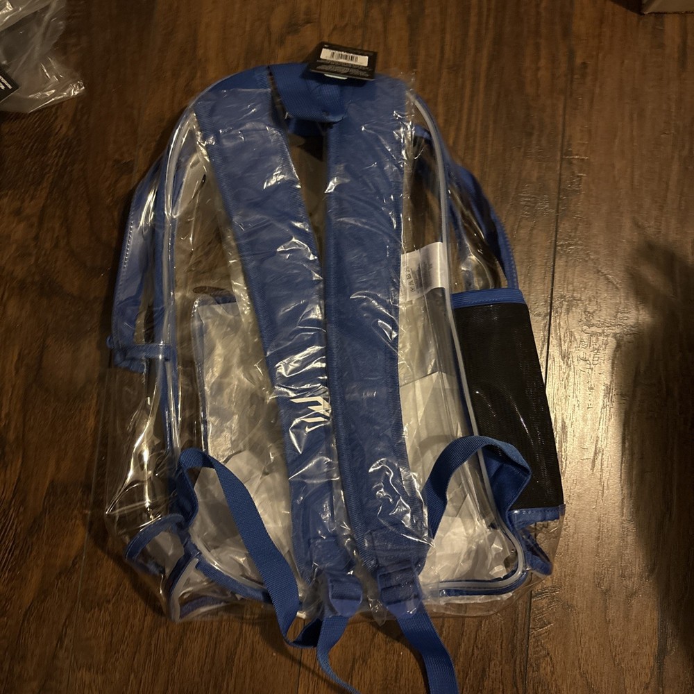 Nike 3 Brand Clear Backpack – Royal Blue
