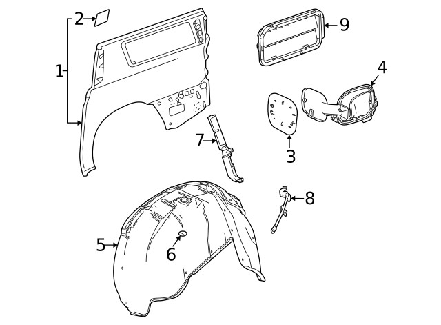 Genuine GM Upper Bracket 84977799