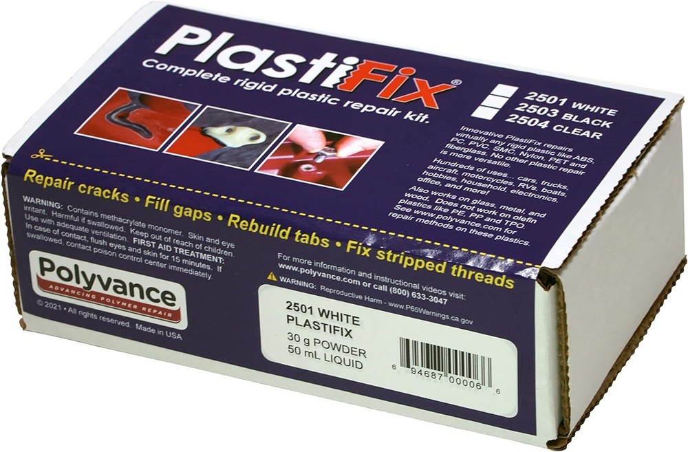 Polyvance Polyvance Plastifix Kit White 2501