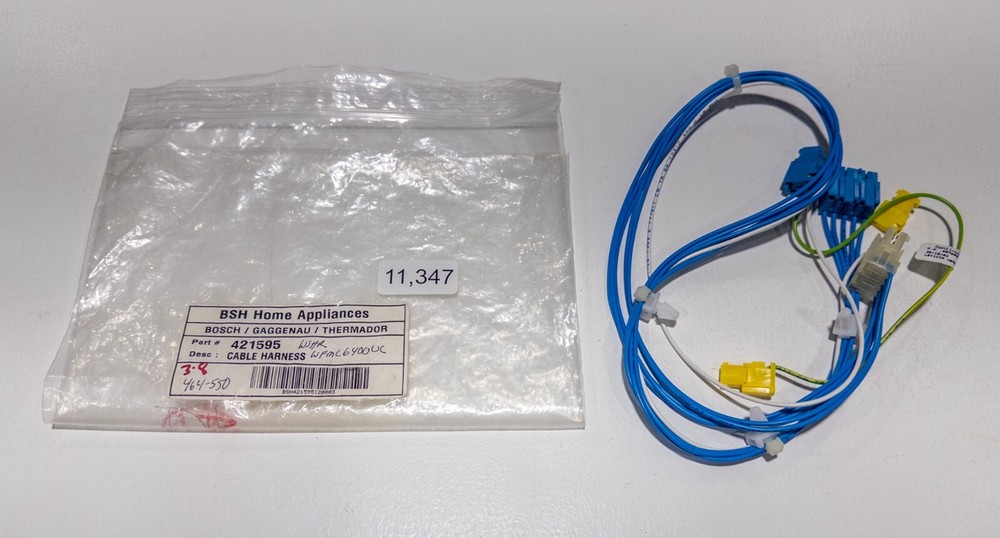 Bosch 663793 Microwave Cable Harness