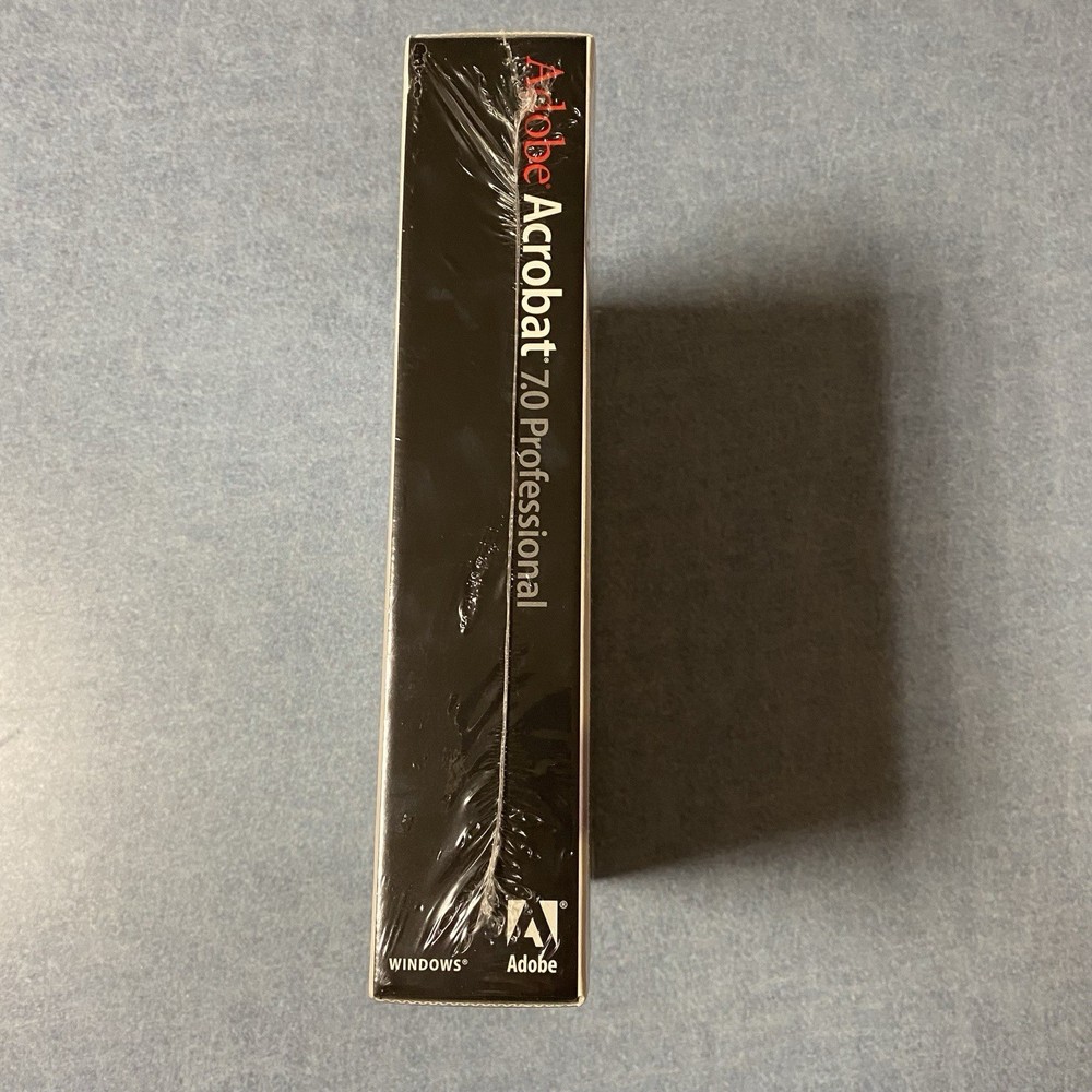 Adobe Acrobat 7.0 Professional - New - Windows Xp - Not Supported Anymore