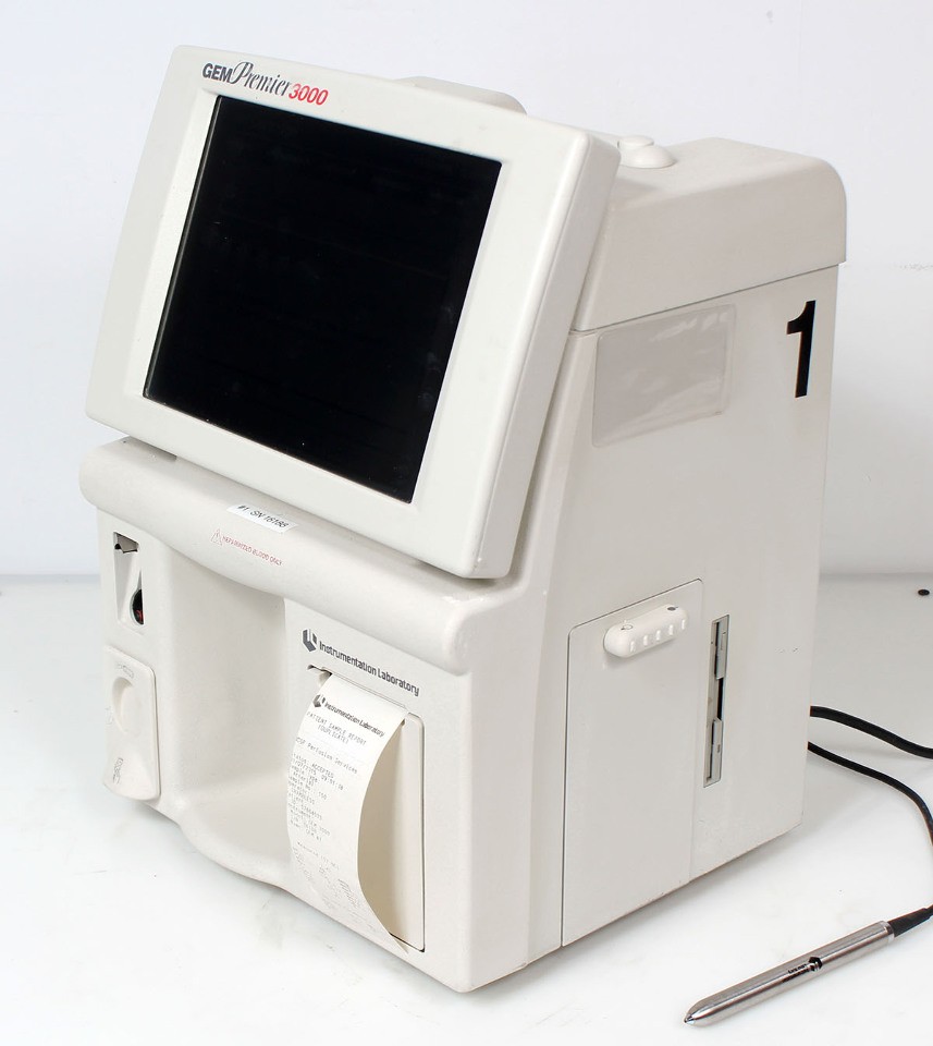 IL GEM Premier 3000 Blood Gas Electrolyte Analyzer 5700 + Reader, Full Access
