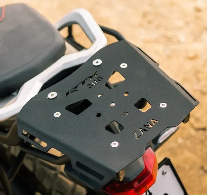 Top Rack With Plate (Black) Fit for TVS APACHE RTX 300