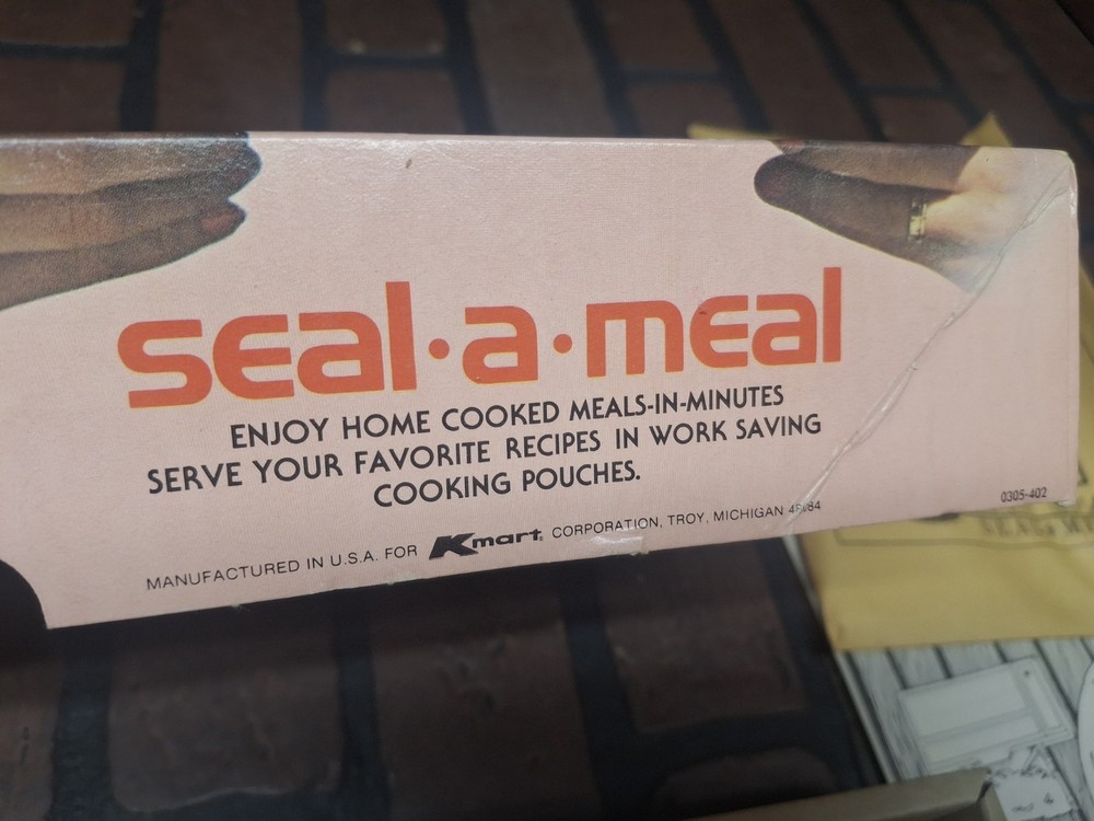 Vintage Kmart Seal A Meal