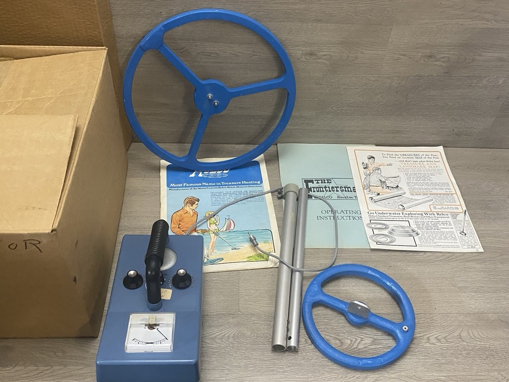 RELCO THE FRONTIERSMAN TREASURE HUNT DETECTOR KIT
