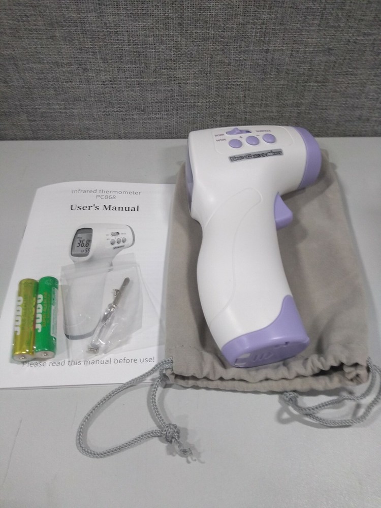 Infrared Forehead Thermometer, Non Contact: Digital