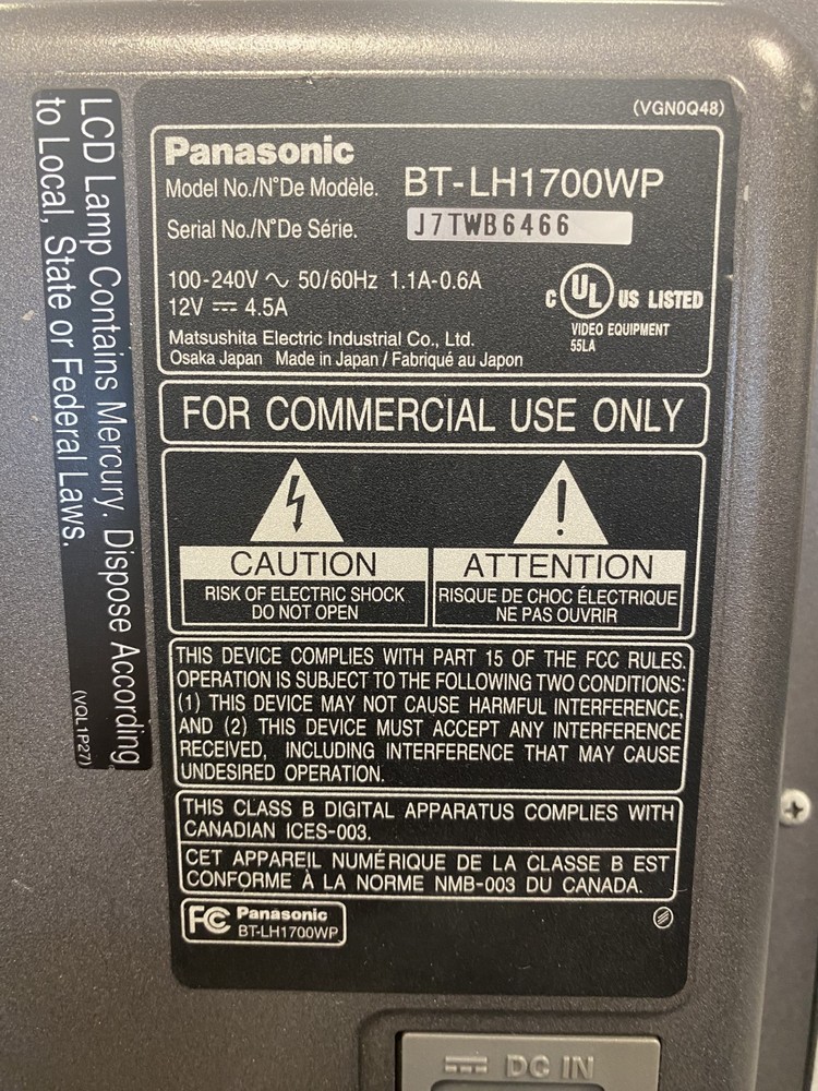 Panasonic BT-LH1700WP