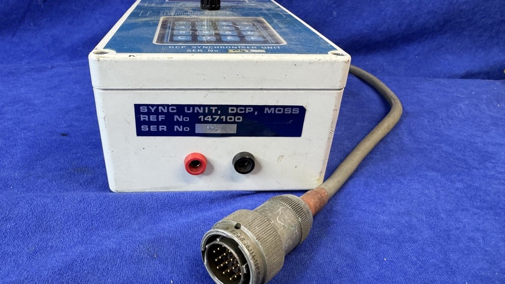 McMichael Ltd. DCP Synchroniser Unit – Aerospace /Equipment Ref 147100 (042)