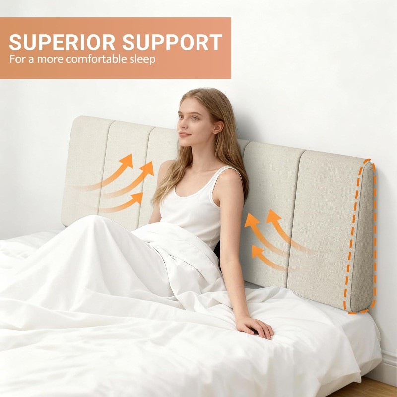 Full Size Headboard Only-No Assembly, Upholstered Headboard Full Size