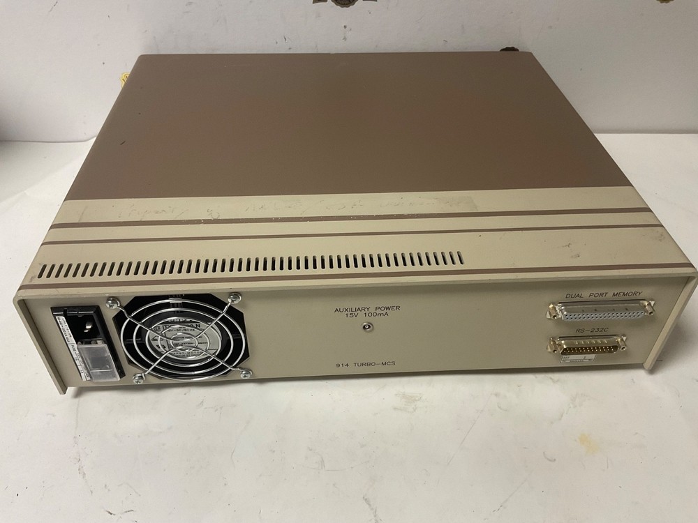 EG&G ORTEC Turbo-MCS model 914 TURBO-MCS Multichannel Analyzer Inputs Outputs