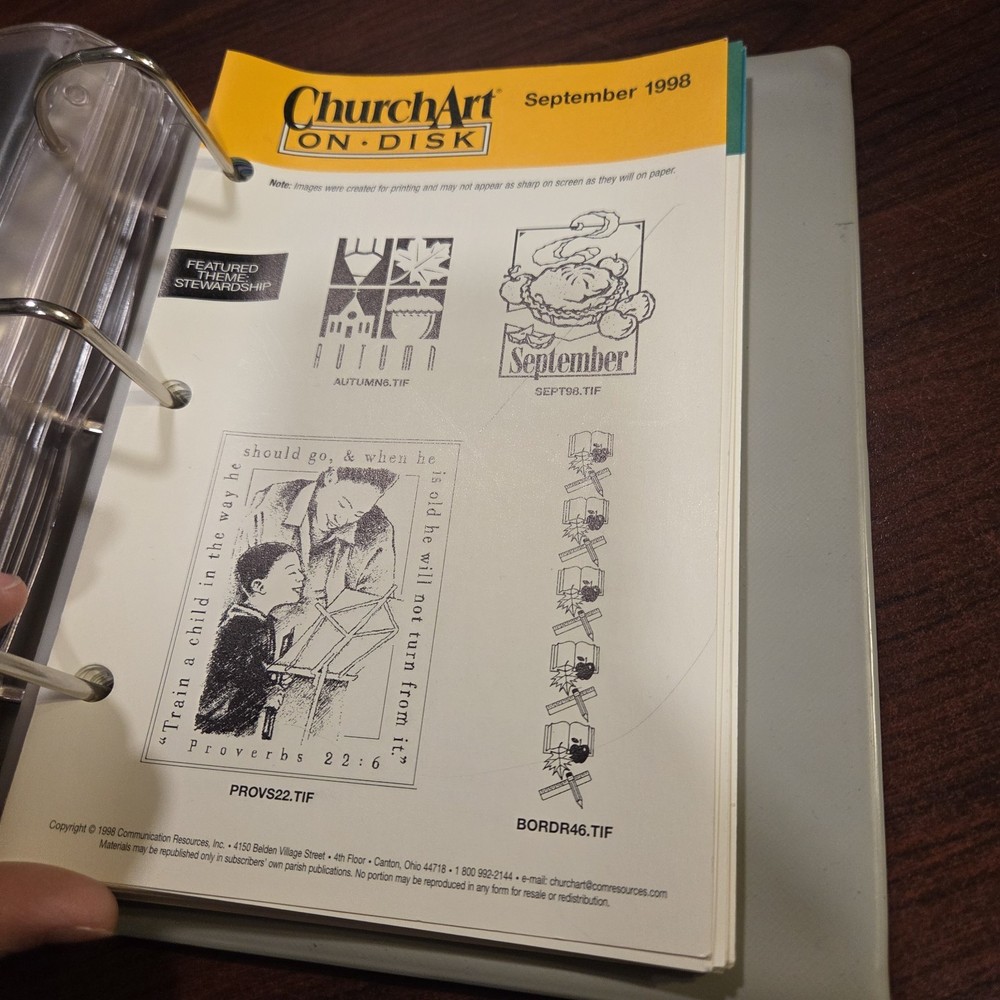 Church Art On Disk (1998) Version 1.0