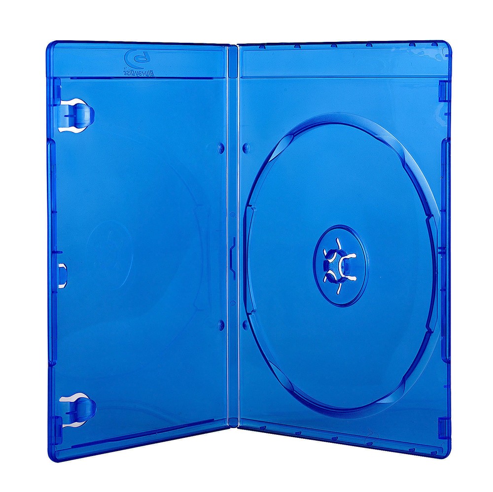 One Disc Storage Holder DVD CD BD Empty Case 7mm Ultra Thin Plastic Box Sleeve