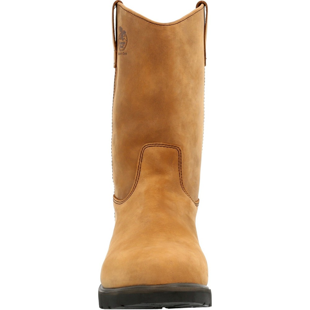 GEORGIA BOOT FARM AND RANCH PULL ON WORK BOOTS G4432 - ALL SIZES - NEW