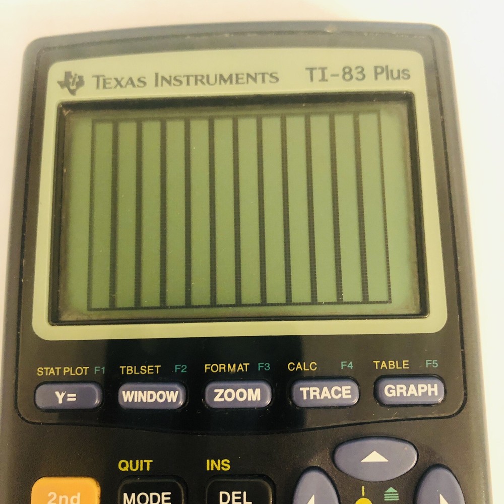 TI-83 Plus Calculator Black with Cover