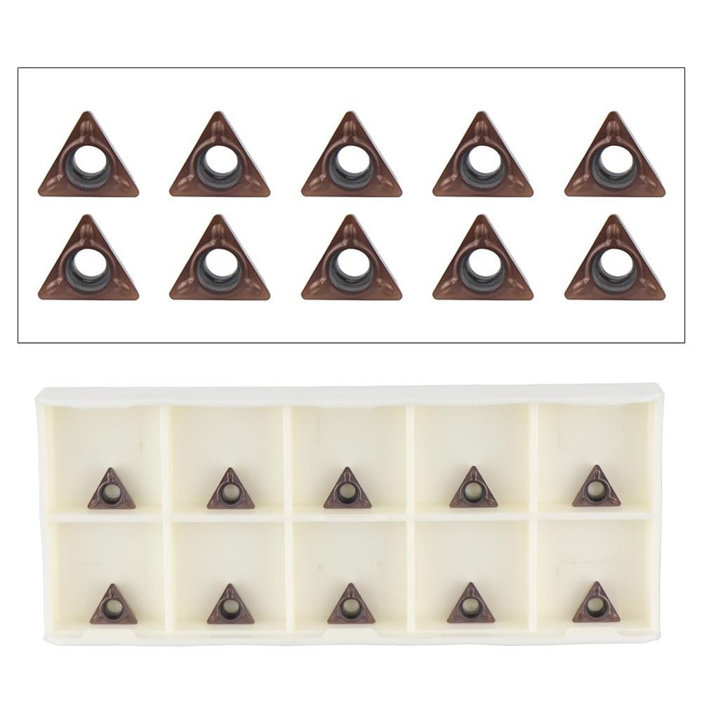 Professional C Angle Carbide Inserts Set of 10 for Effective Chamfering