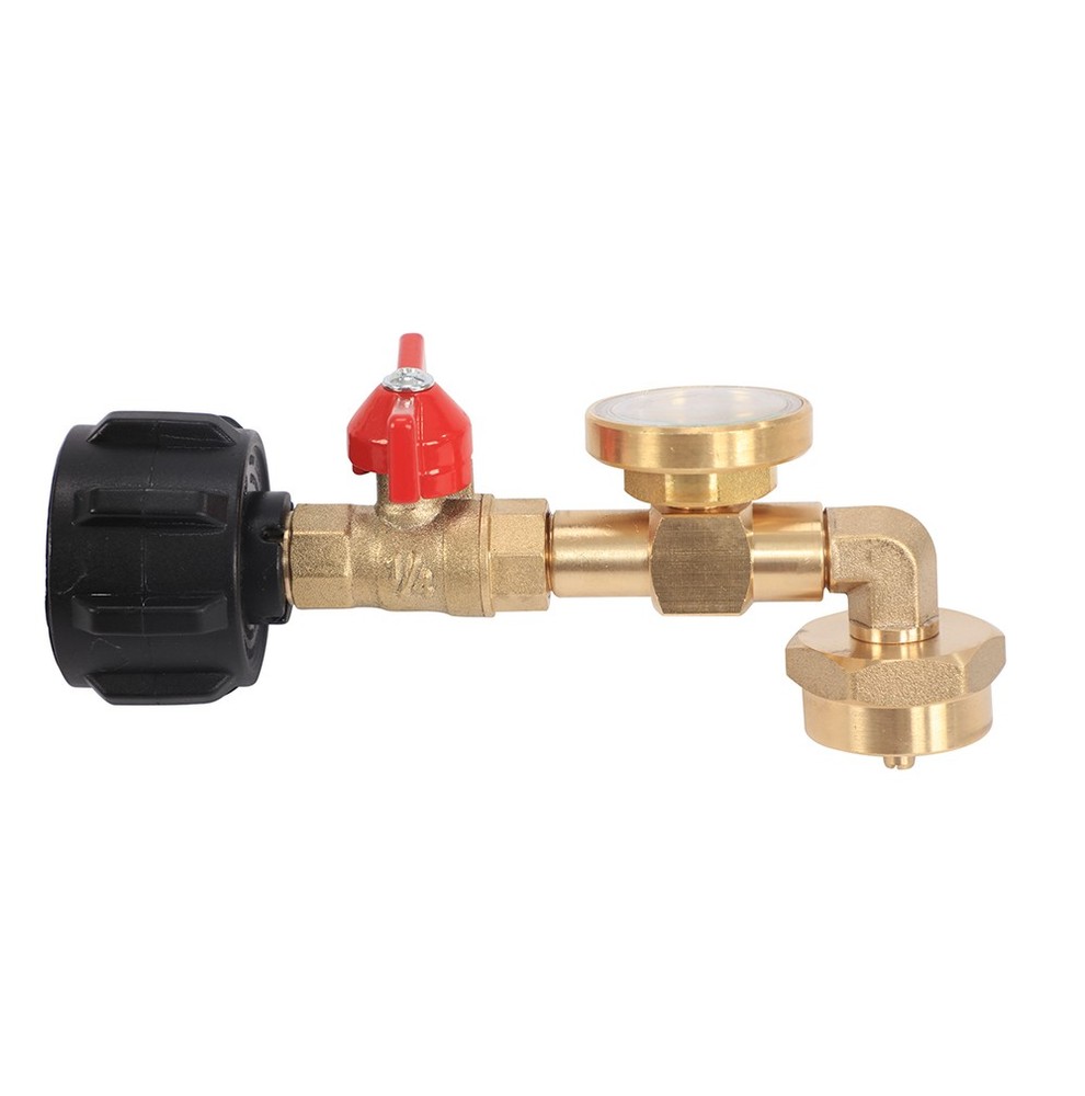 With Gauge & Control Valve Propane Refill Kit for Bottles