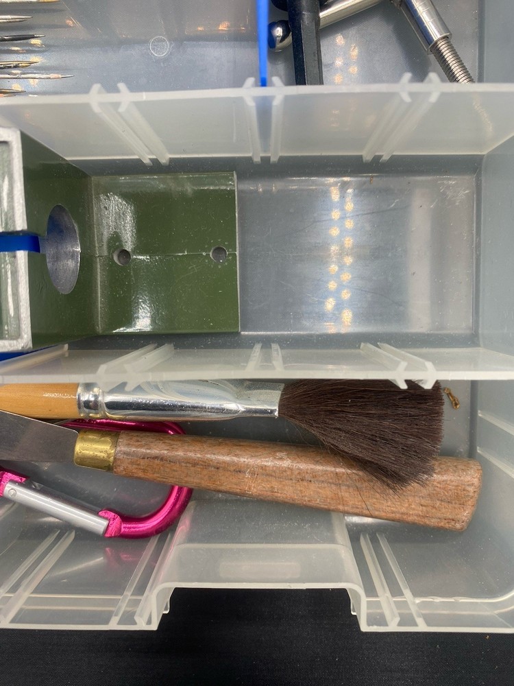 Assorted Modeling Tool Kit Brushes, Picks, Holders With Magnets And More A6