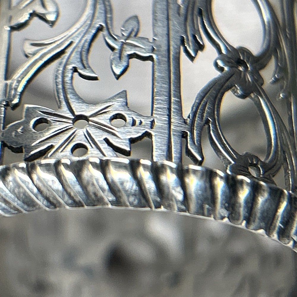 Antique silver trinket box, London 1914