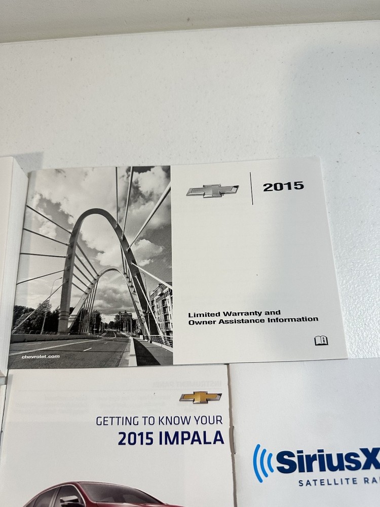 2015 Chevrolet Impala Owner's Manual Set