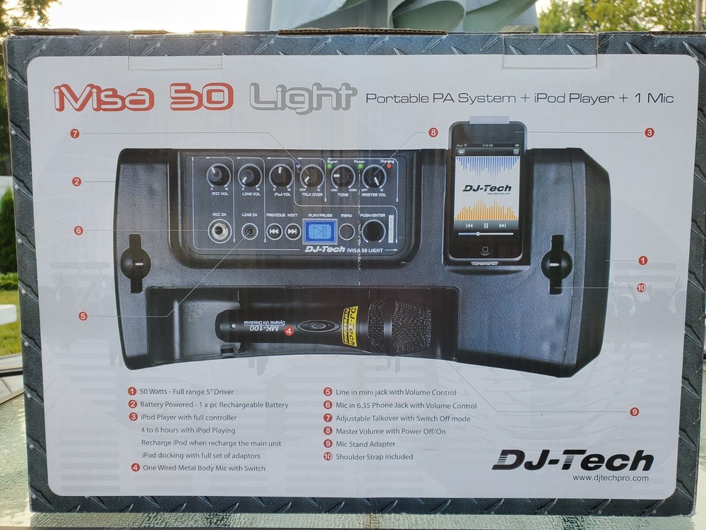 DJ Tech iVisa 50 Light