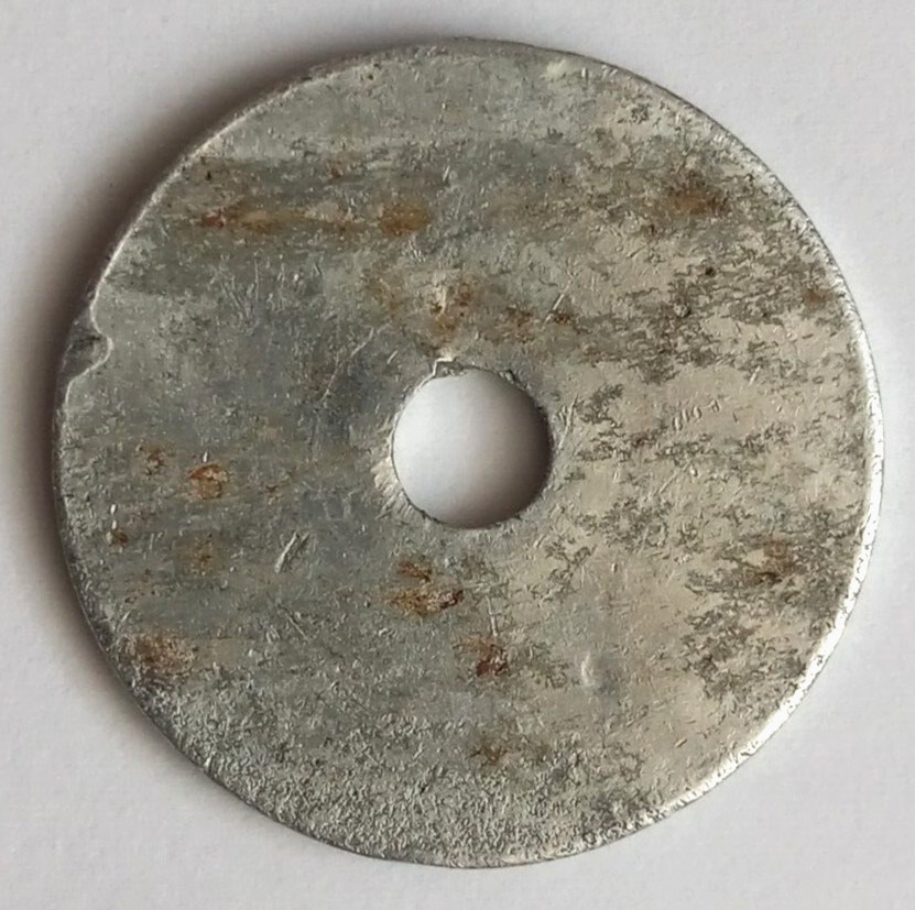 1958 Penta Token Pole Sprayers Aluminum Hole Cutout 1"