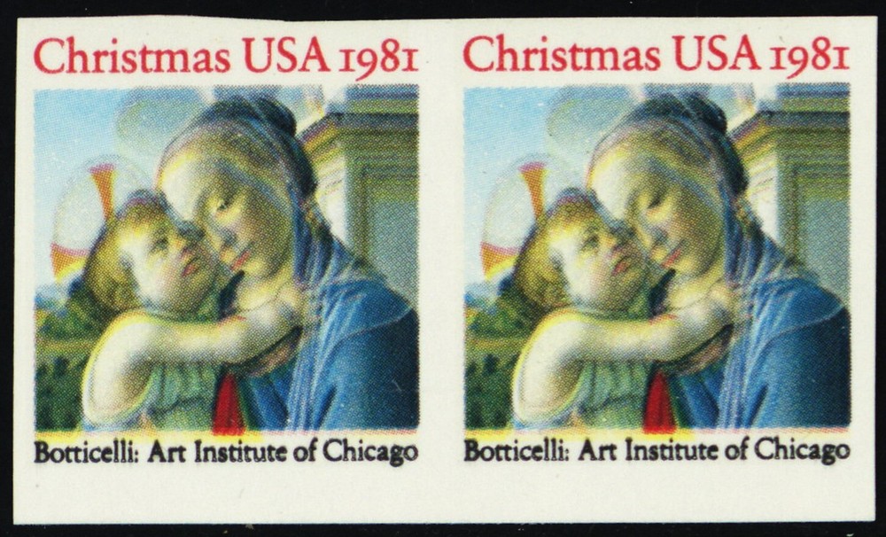 1937a, Mint NH 20¢ - Imperforate Error Pair - Stuart Katz