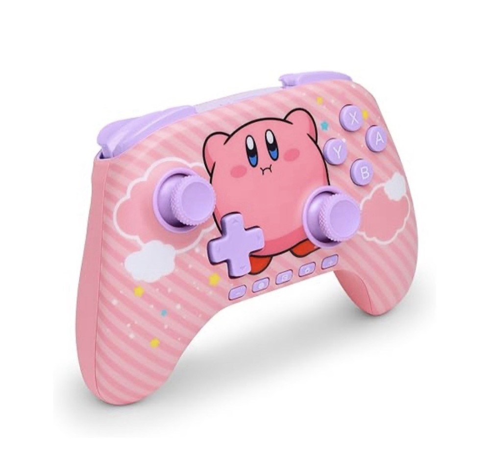 PowerA Advantage Wireless Controller Nintendo Switch 2 Kirby Puff Hall Effect