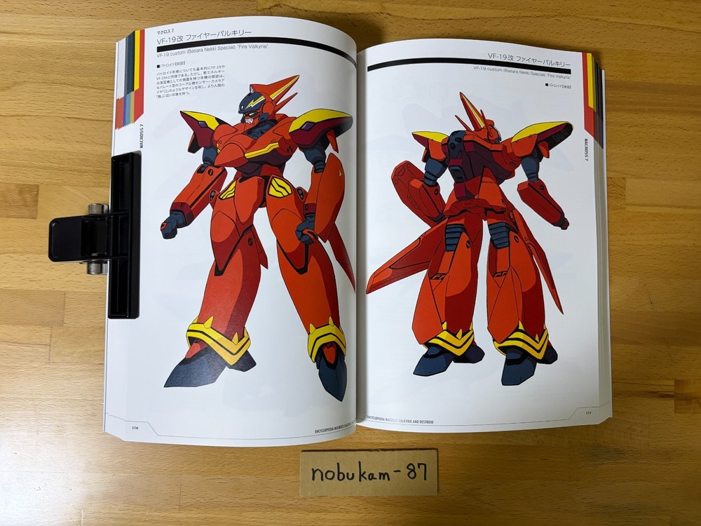 Encyclopedia Macross Valkyrie & Destroid Art Book