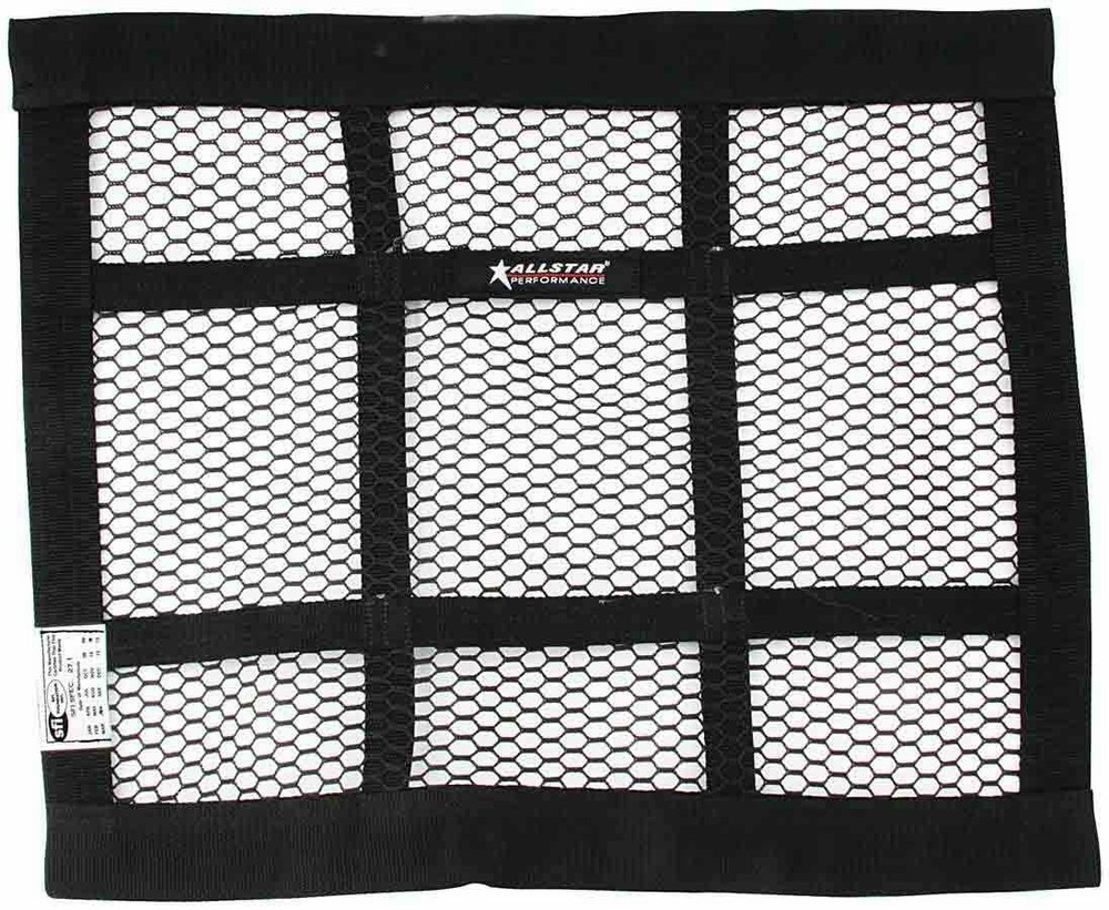 ALLSTAR PERFORMANCE Mesh Window Net Black 22 x 18 SFI