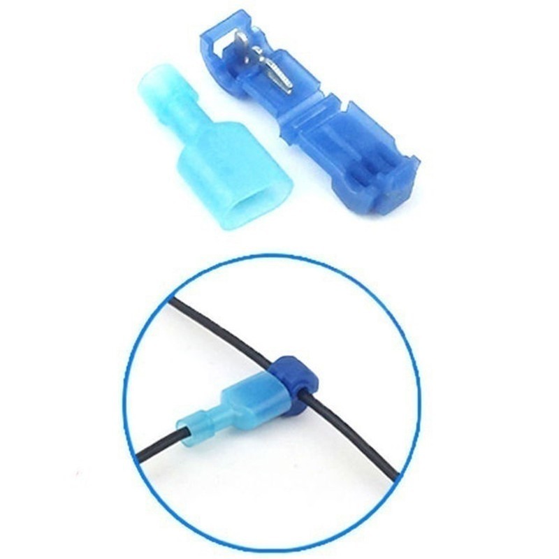 Connectors Clamp Clip Kit Electrical Cable Wire Quick Connect Terminals Crimp