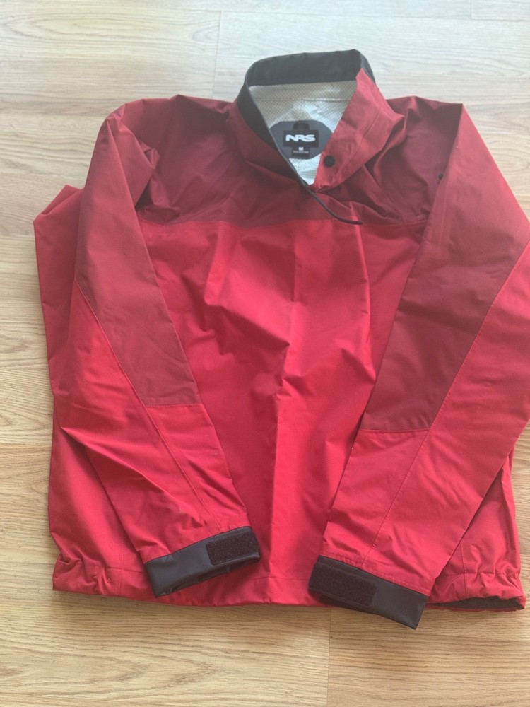 NRS Paddle Jacket Splash Jacket medium Kayak boating rain whitewater