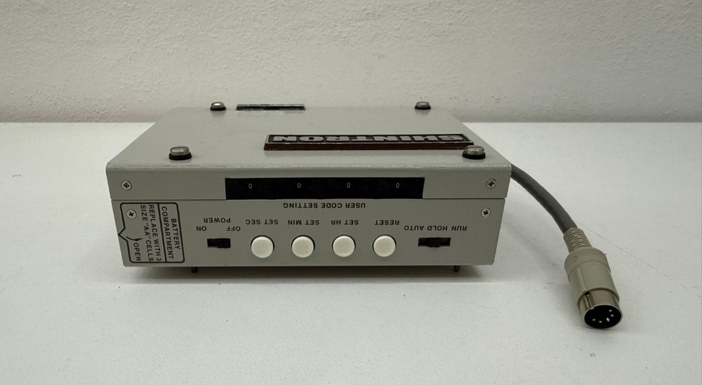 SHINTRON 641P SMPTE EBU Edit Code Generator Vintage Portable Broadcast