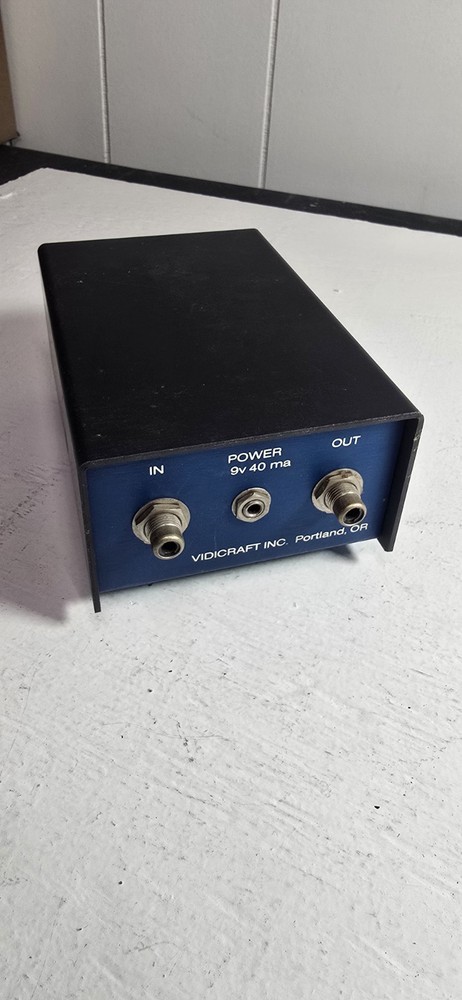 Vidicraft STB-100 Guard Stabilizer Video Signal Processor – Tested & Working