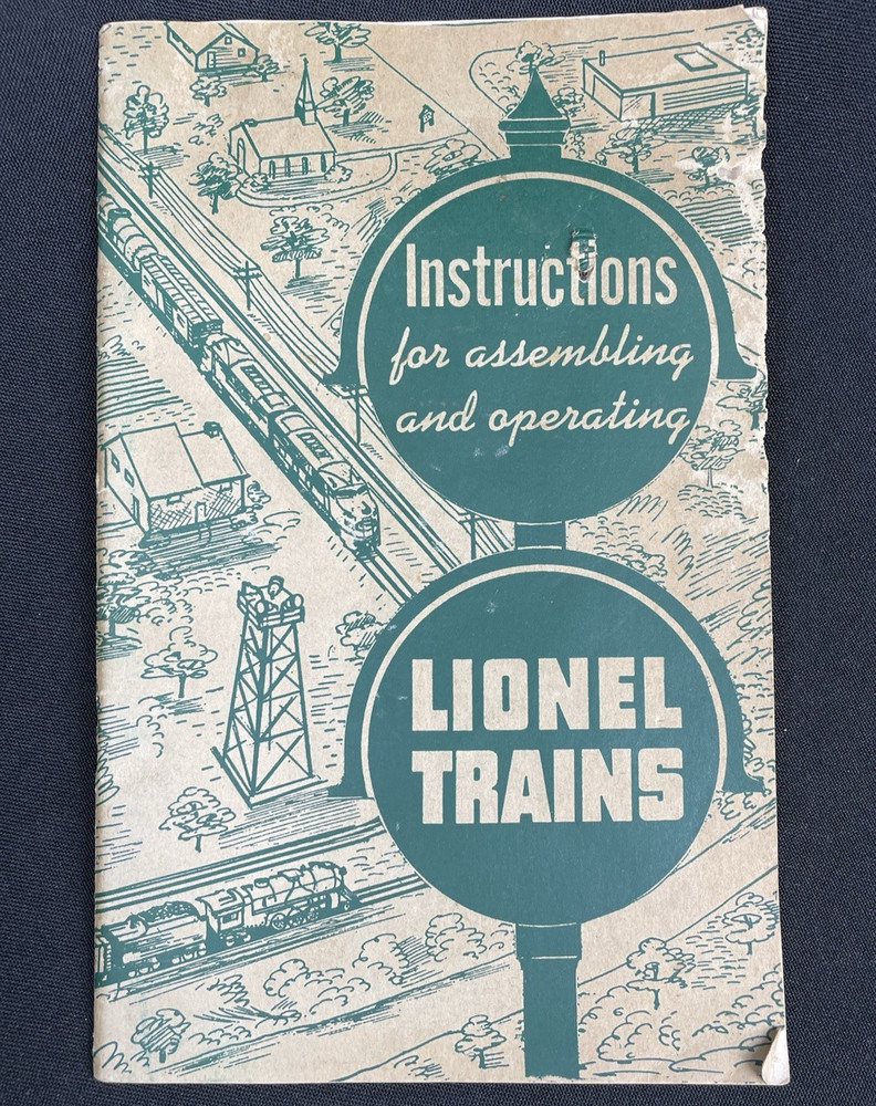 Instructions for Assembling and Operating Lionel Trains   1951