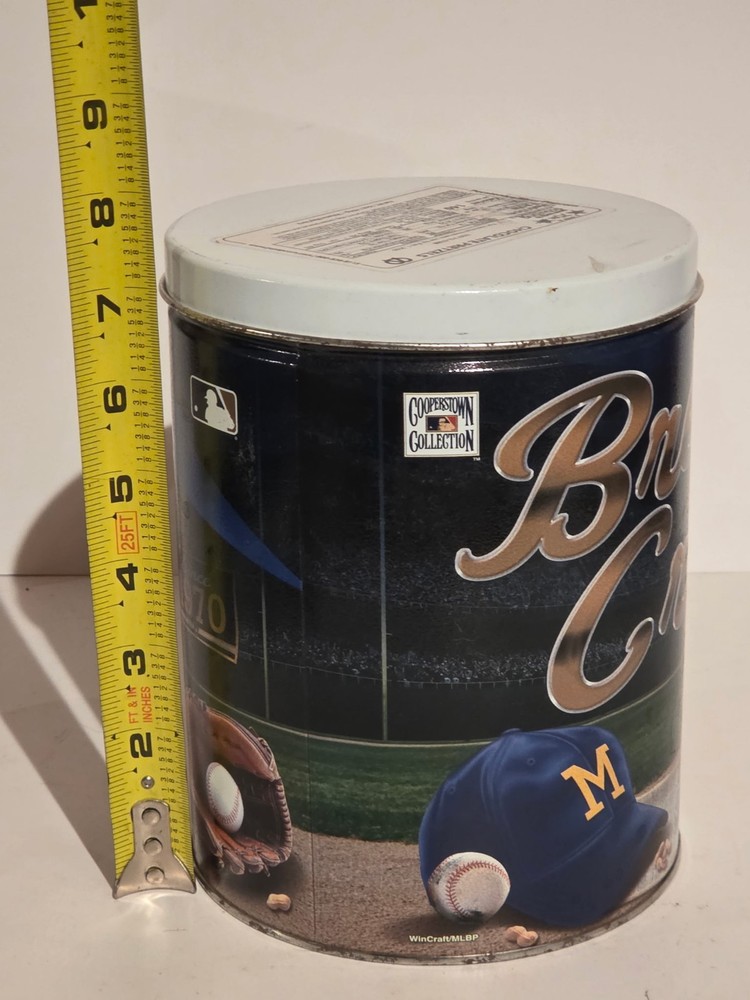 Milwaukee Brewers Candy Snack Tin
