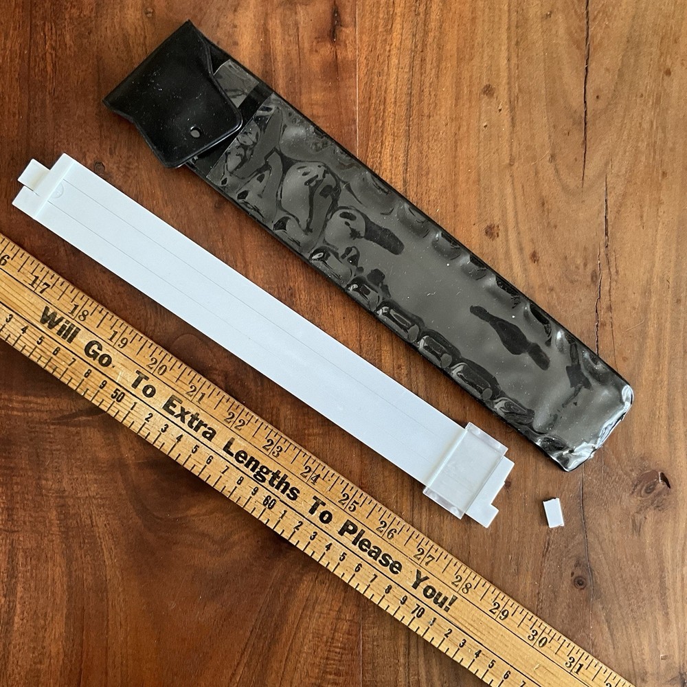 Broken Pickett 80 Basic Student Trig Slide Rule w/ Case