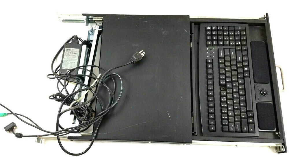 APC S115 Color Display Unit 1U Rackmount KVM Console