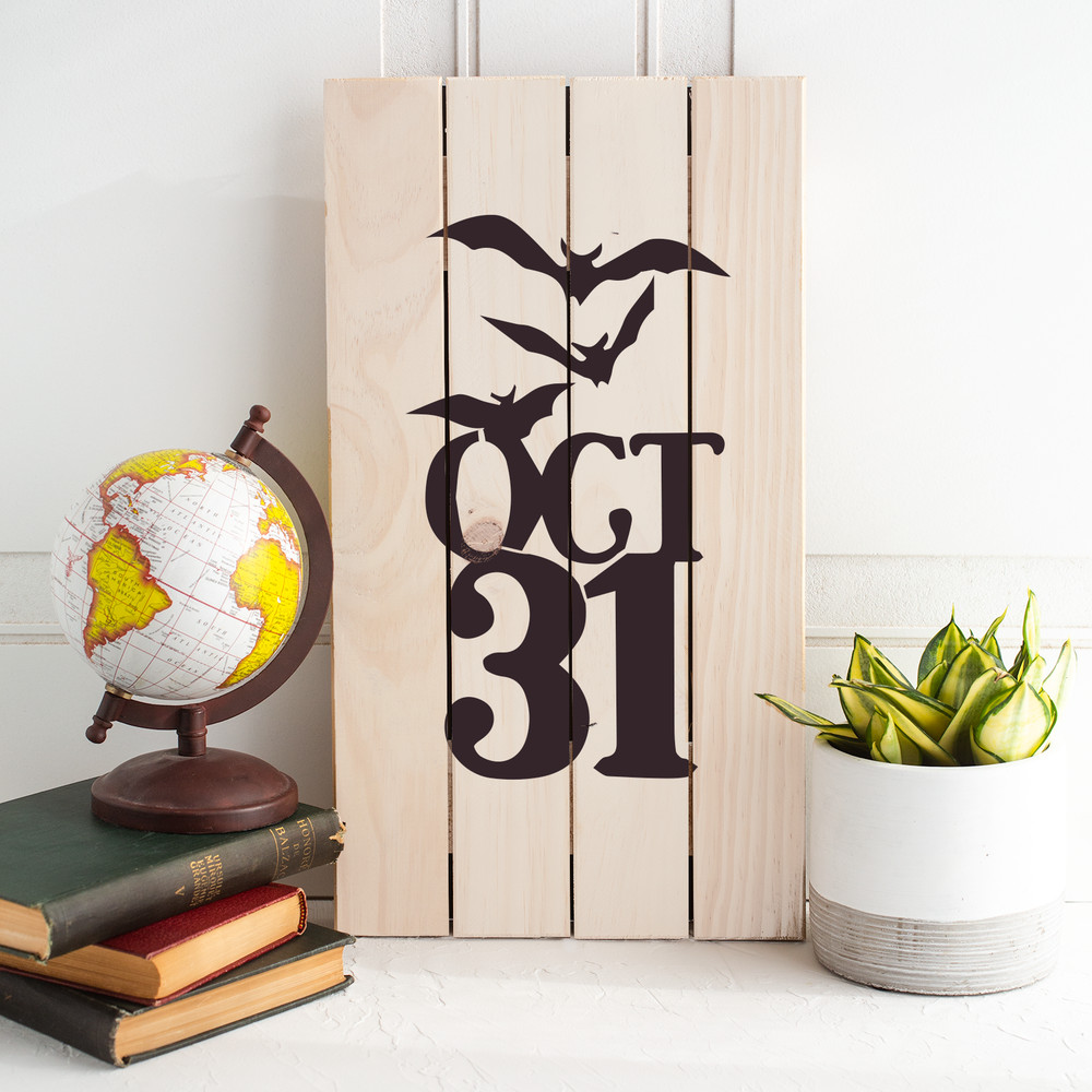Bats Halloween Stencil - Durable & Reusable Mylar Stencils