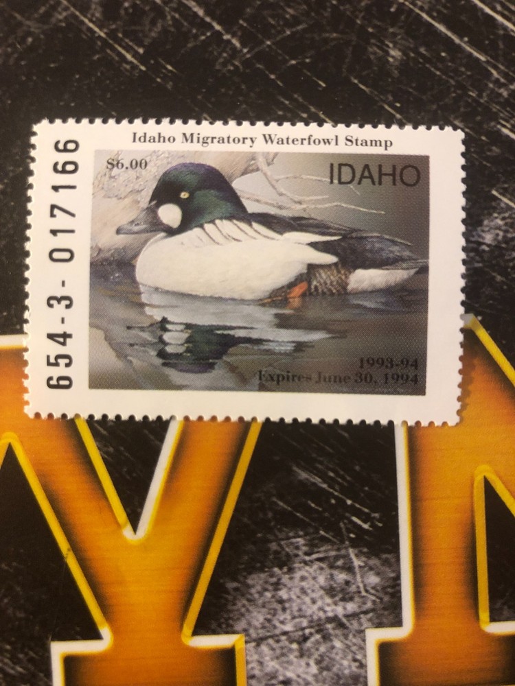 1993 Idaho State Duck Stamp,