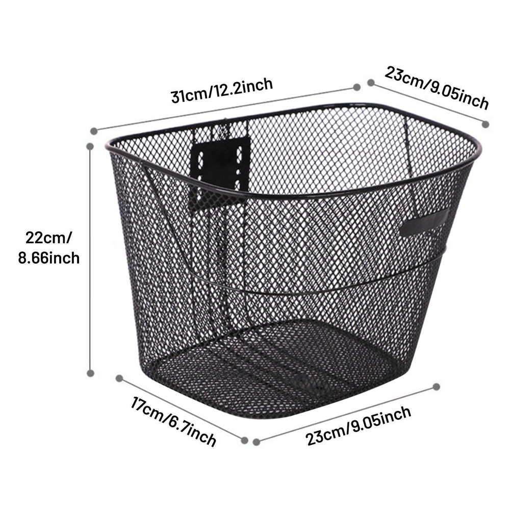 Bikes Basket Front Rear Bicycle Cargo Rack Folding Bike