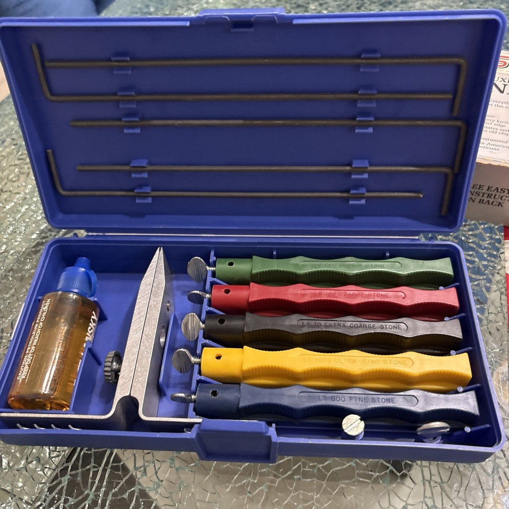 Lansky Deluxe 5-Stone System Model #LK005 Precision Knife Sharpening System