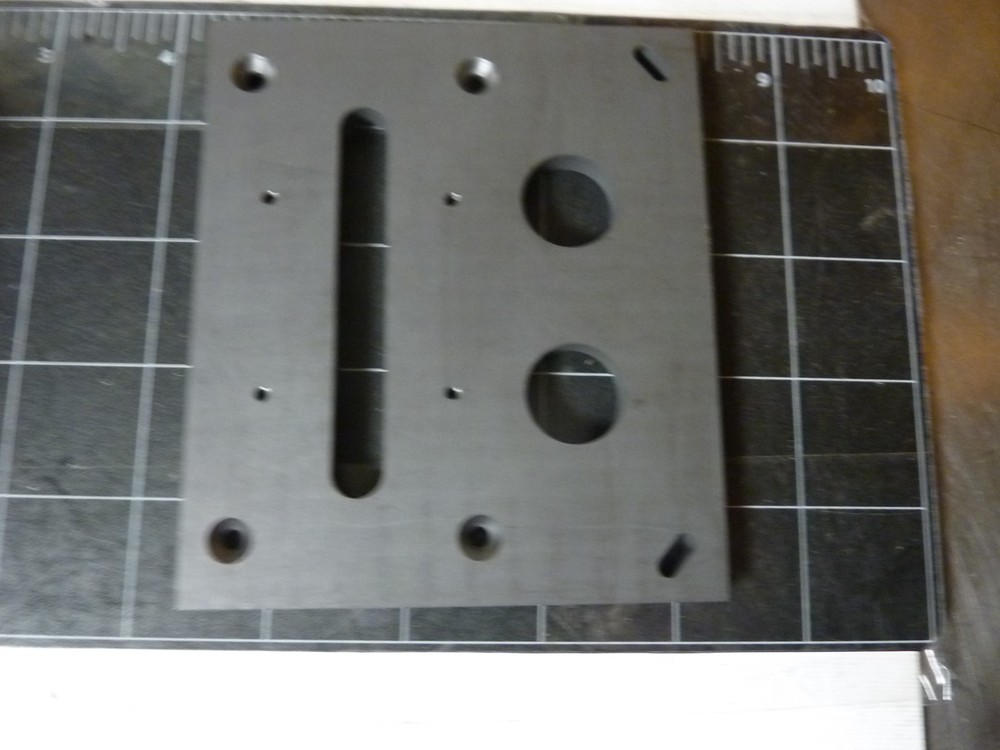 Axcelis 1712070 Electrode Ground Plate, Graphite, new open box