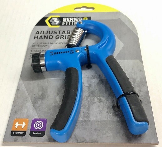 Adjustable WRIST BUILDER Hand Grip Forearm Spring Muscle Strength Endurance NEW