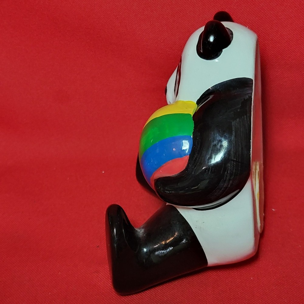 Vintage Omnibus Panda Wall Hanging Decor 1983