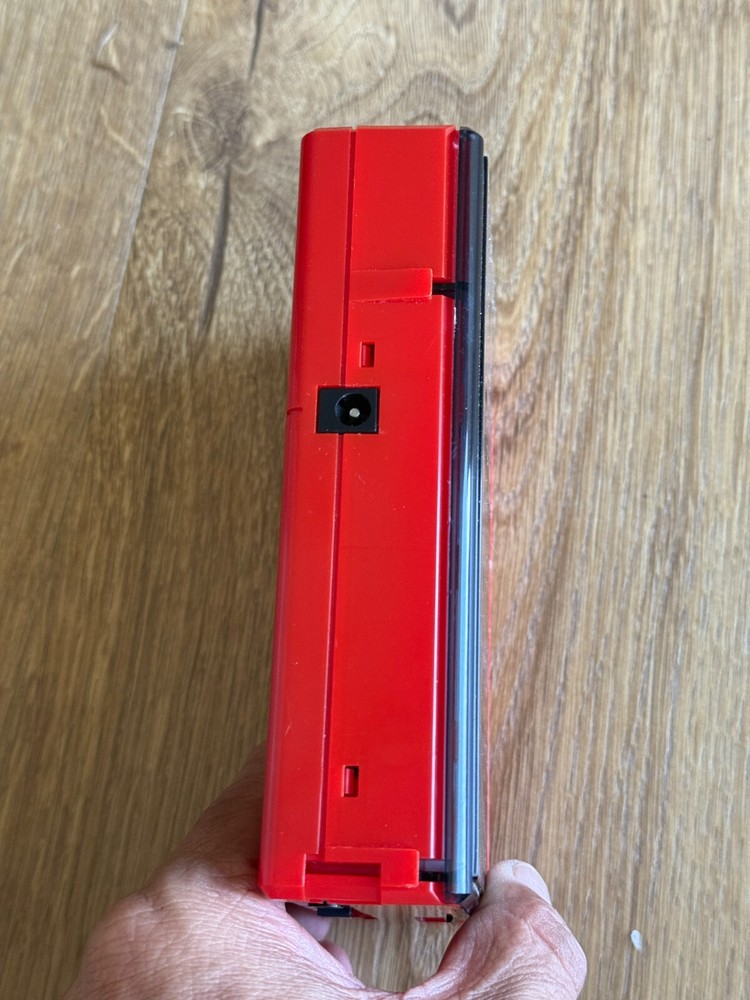 Crown Stereo Cassette Player Model CS-11 Red Does NOT work AS IS NO Returns