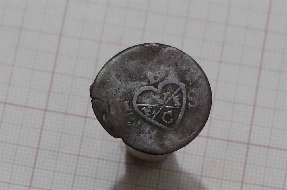 🧭 🇮🇩 NETHERLANDS INDIES JAVA 1/2 STIVER 1813 Z B66 #K3110