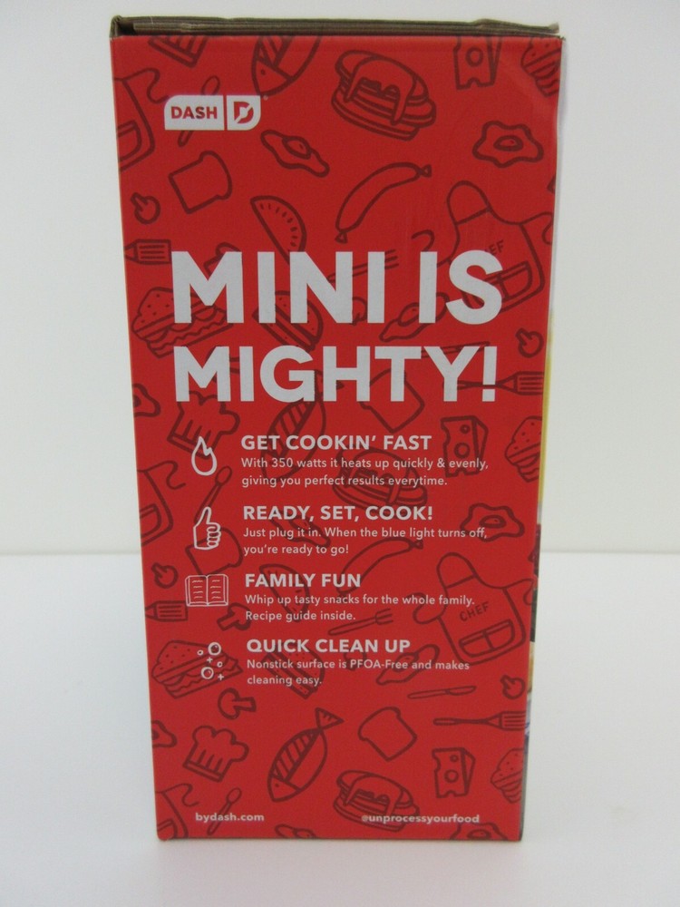 Dash Waffle Maker Individual, Paninis, Hash Browns & More