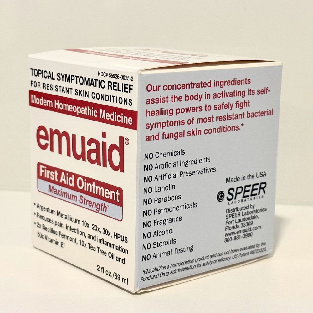 Emuaid First Aid Ointment Maximum Strength - 2 oz Exp 12/2026