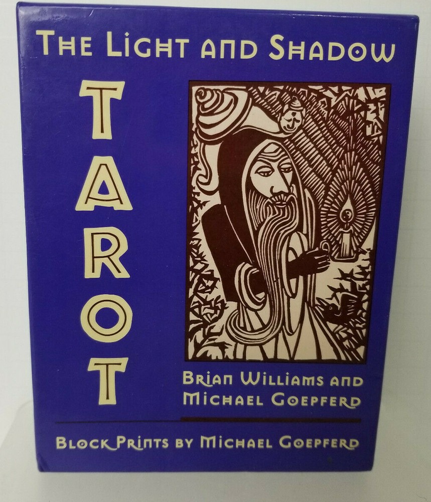 Light and Shadow Tarot Deck Brian Williams Book set Brian Williams NWOT Boxed