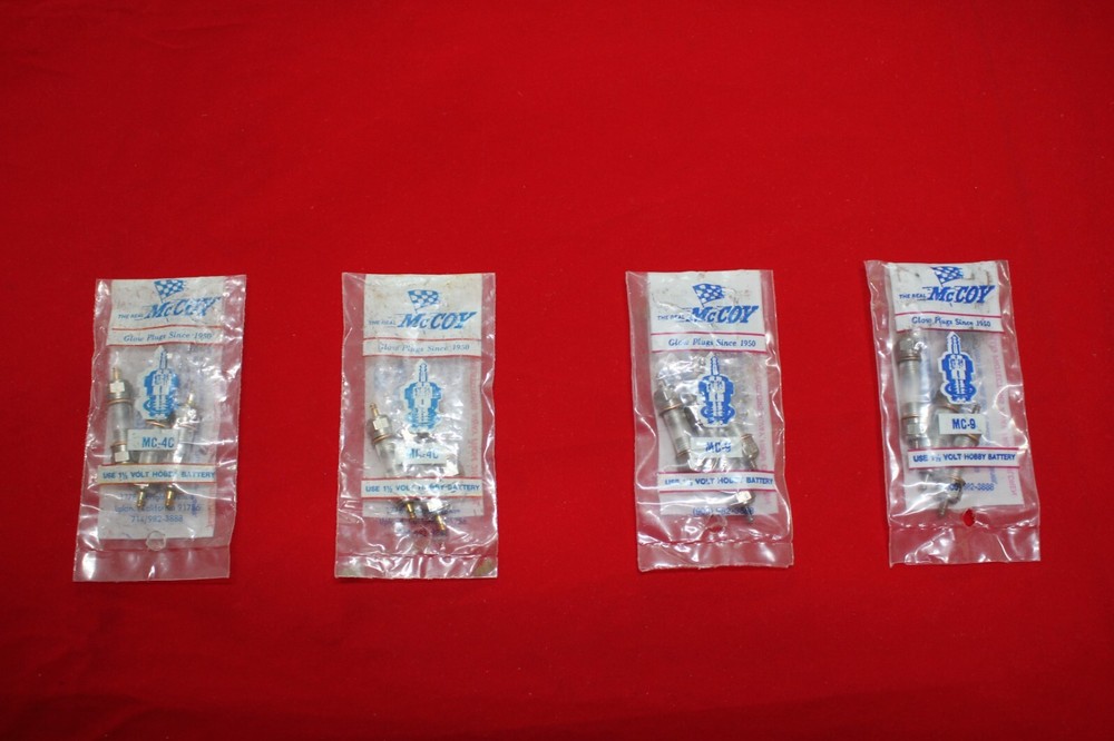 24ea. NIP McCoy Glow PLUG
